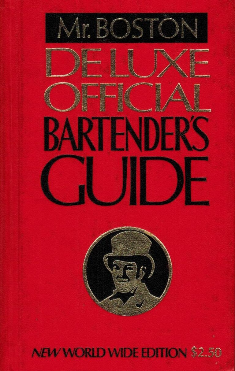 MR. BOSTON DE LUXE OFFICIAL BARTENDER’S GUIDE